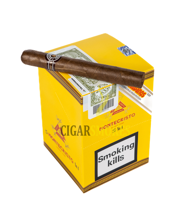 Smokes Cigar on top Montecristo No. 4 (5x5)

