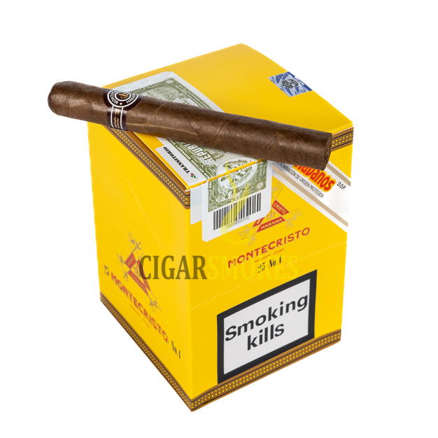 Smokes Cigar on top Montecristo No. 4 (5x5)
