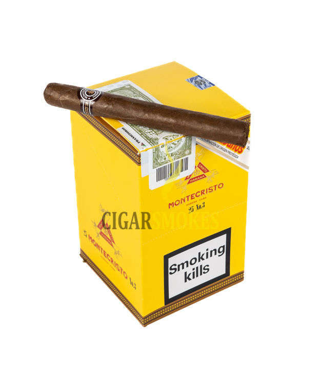 Smokes Cigar on top Montecristo No. 3 (5x5)
