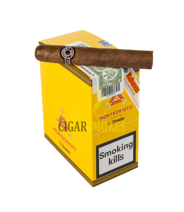 Smokes Cigar on top Montecristo Edmundo (Box 15)
