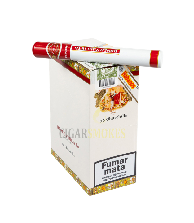 smokes cigar on top